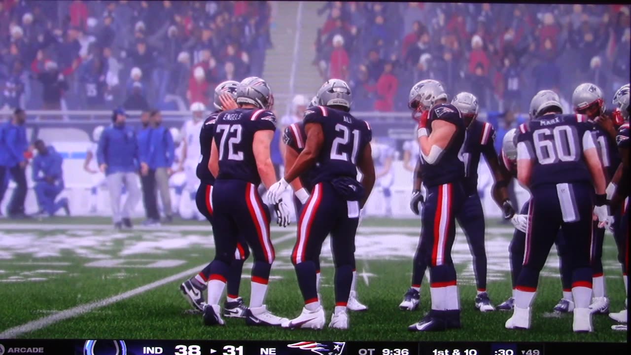 Madden: Indianapolis Colts vs New England Patriots