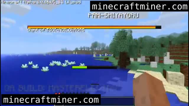 Minecraft Alpha 1.0.16.05_13 Lilypad - Download