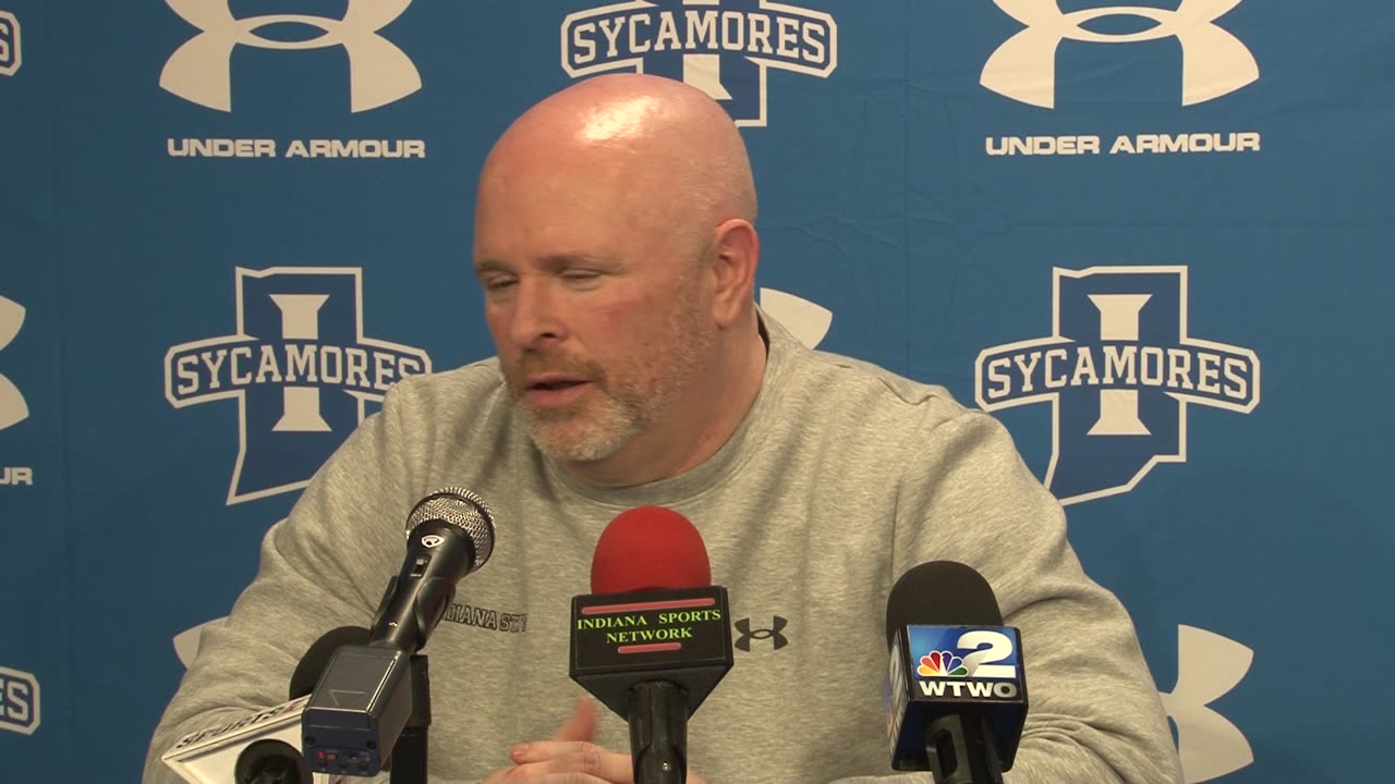 #23 Indiana State's Josh Schertz PostGame Press Conference After 80-67 Loss to Illinois State Part 2