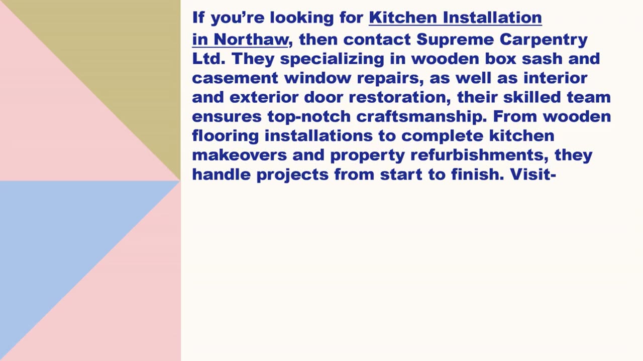 Best Kitchen Installation in Northaw