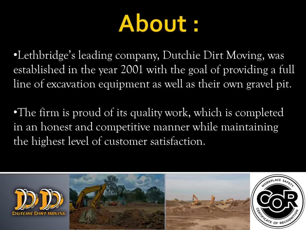 Witness Top-Quality Gravel Services at Dutchie Dirt Moving