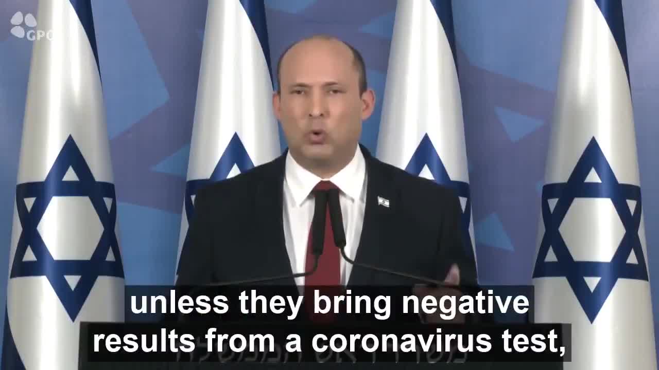 Masuri dure impuse de premierul Israelului la adresa nevaccinatilor