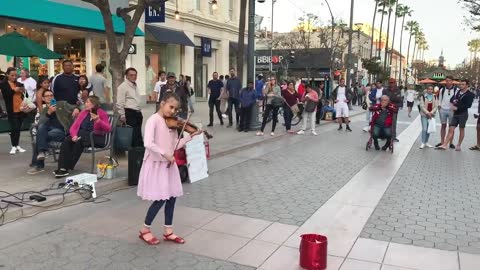 Rockabye (feat. Sean Paul & Anne-Marie) - Karolina Protsenko (Violin Street Performance)