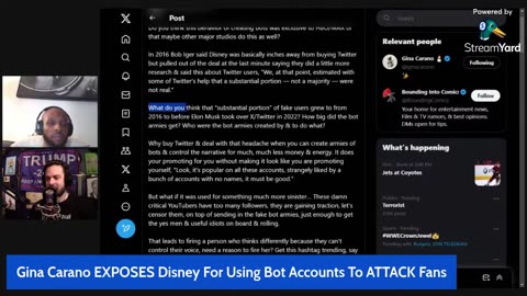 Ep. 13 - "OPERATION EARNEST MEDIA", Gina Carano Exposes Disney Using Same Tactic, SBF Convicted