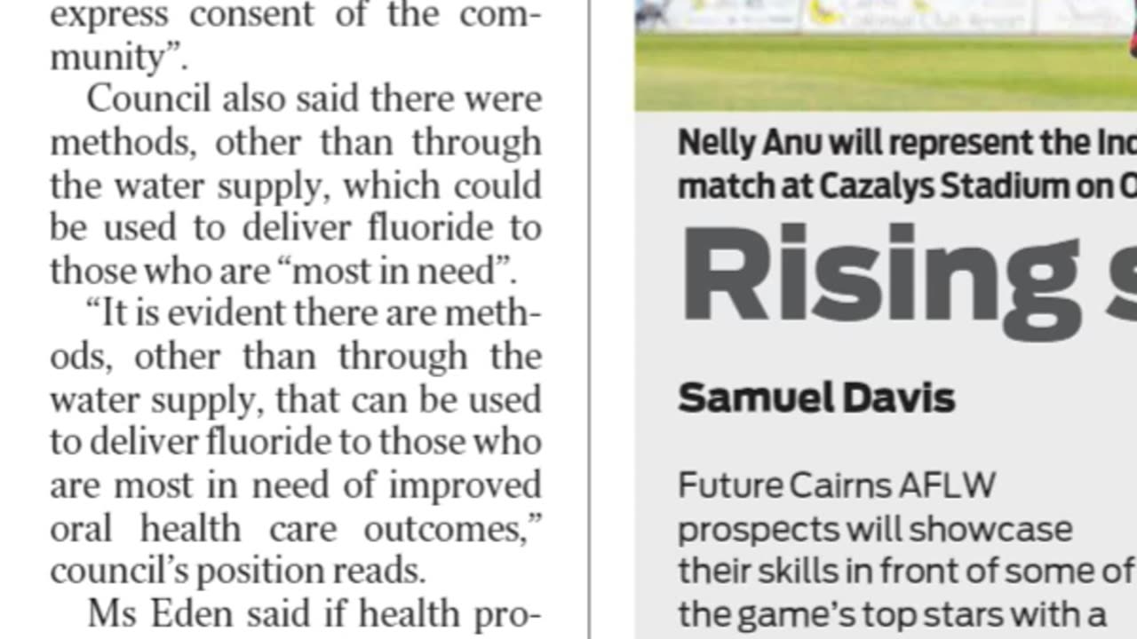 Fluoride debate divides region