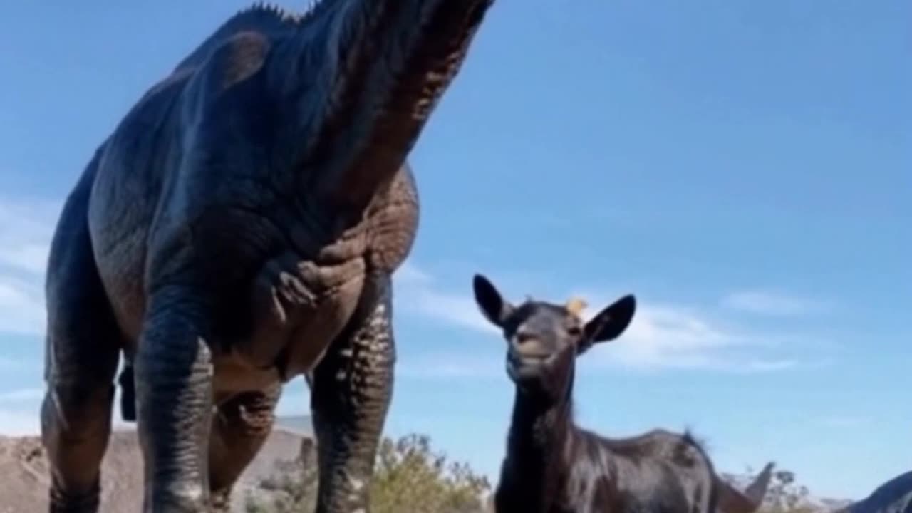 Dinosaur & Goat Hybrid