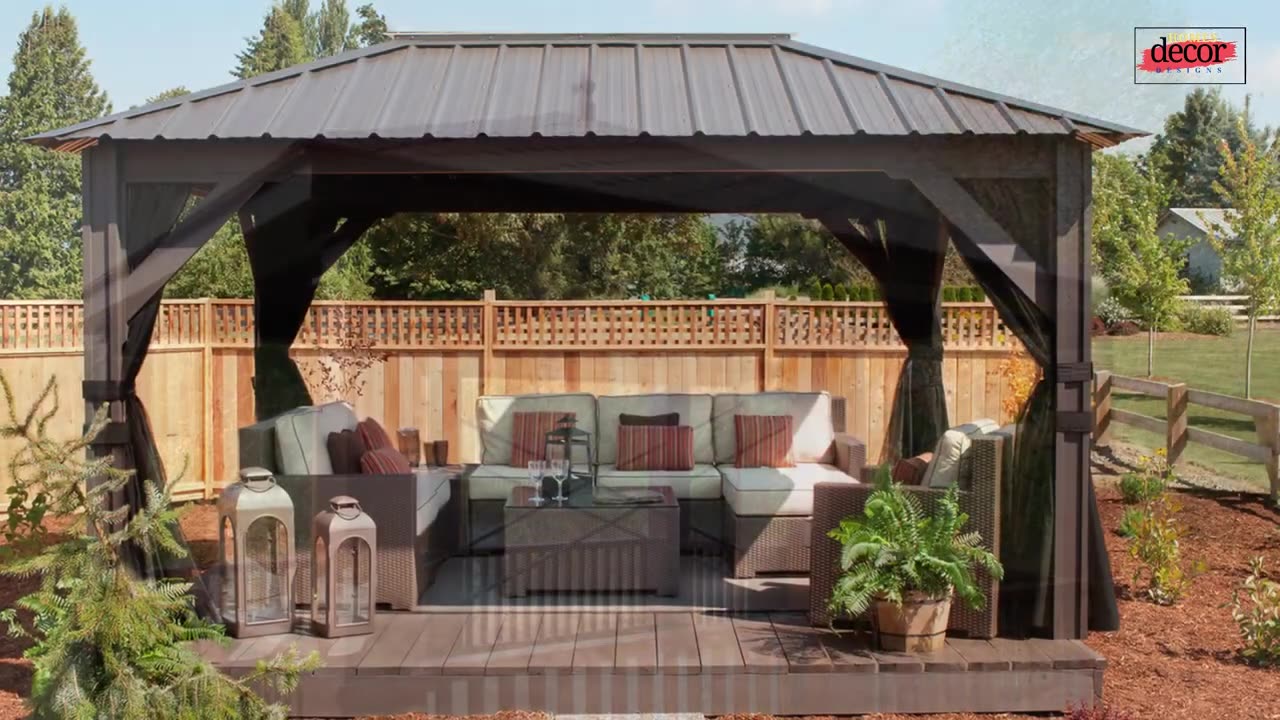 TOP! 100+ BEAUTIFUL GAZEBO PERGOLA DESIGN IDEAS | PERGOLA GAZEBO COMPARISON FOR OUTDOOR LIVING SPACE