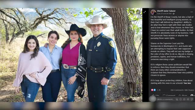 Bexar County sheriff says he will not 'persecute Texas women for pursuing rights