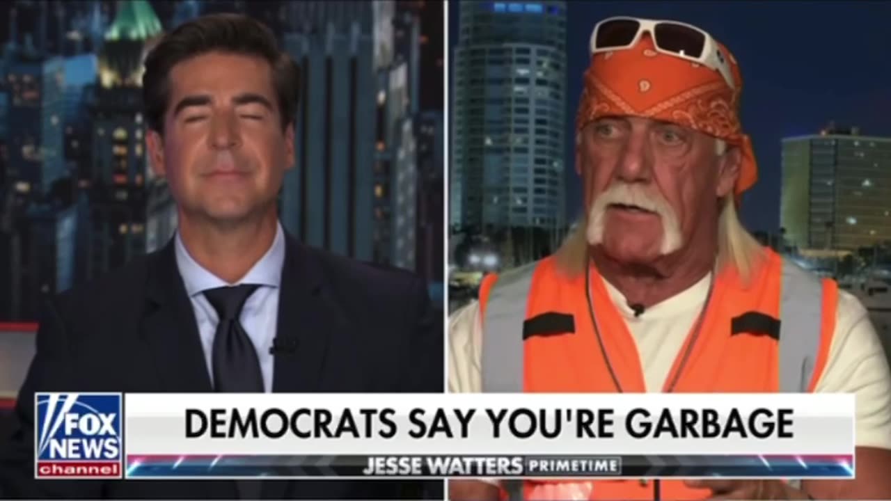 Hulk Hogan on Joe Bidens Garbage Comment