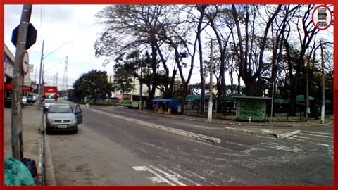 Bus movement in São José dos Campos