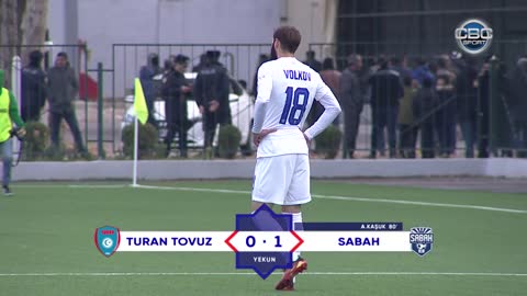 Turan Tovuz 0:1 Sabah | Misli Premyer Liqası, 15-ci tur | İCMAL