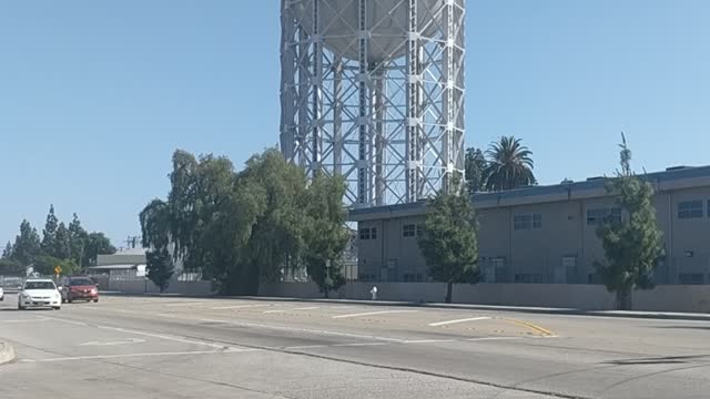 Famous Santa Ana water tower