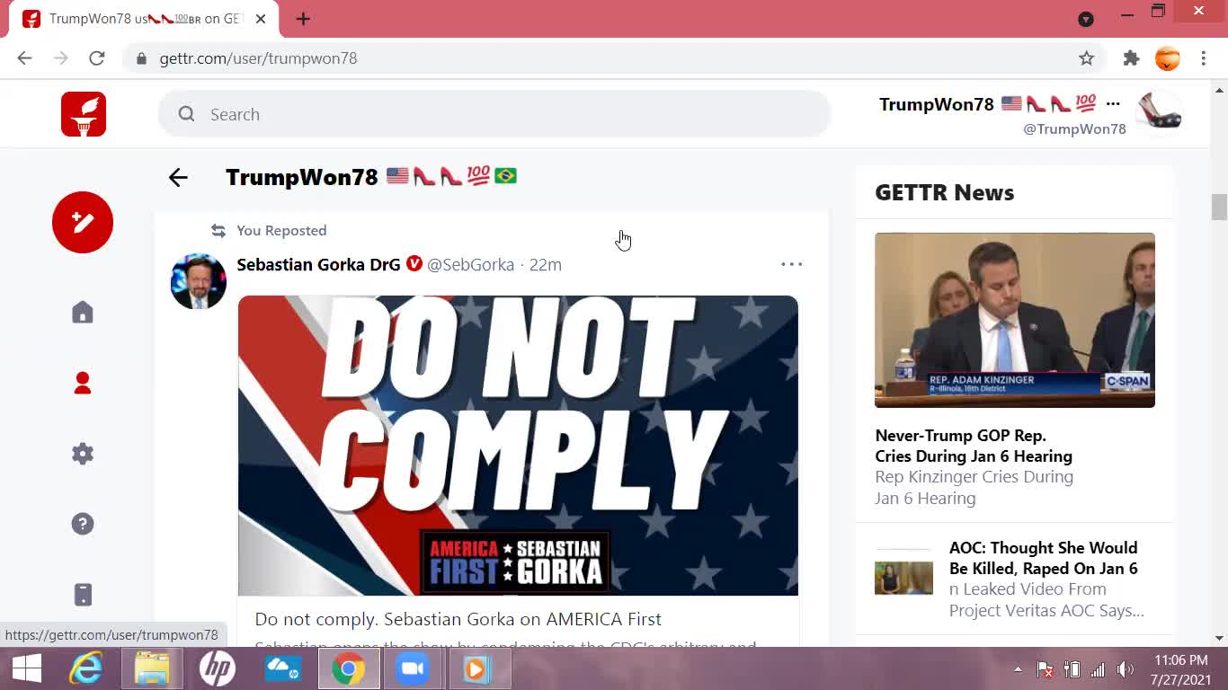 DO NOT COMPLY w/ Another Lockdown - Sebastian Gorka