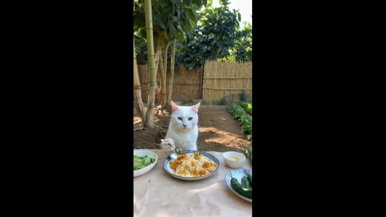 My fluffy cook