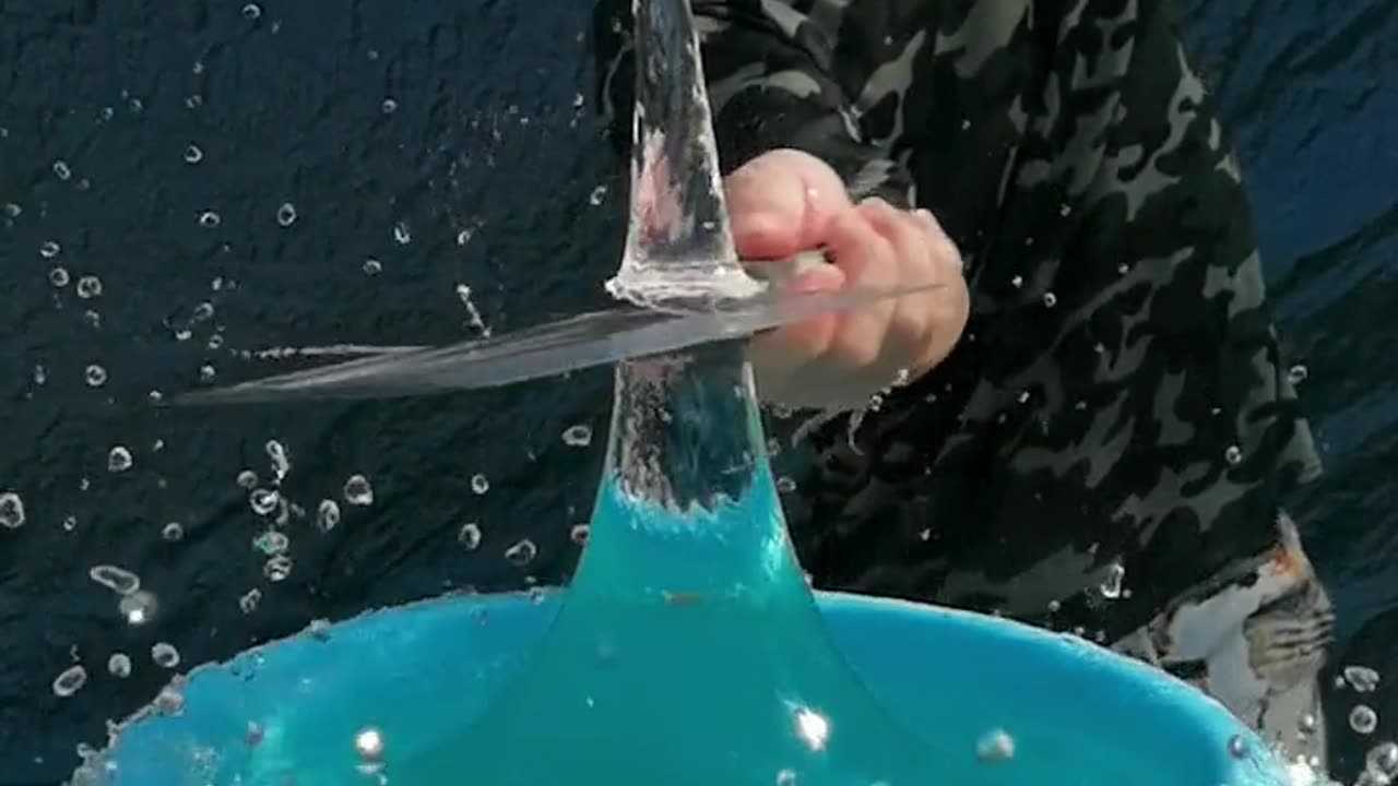 Man Successfully Cut The Water On His First Attempt | #Viralvideo