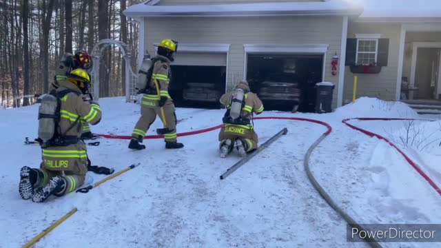 Incendie St-Lazare janvier 2022