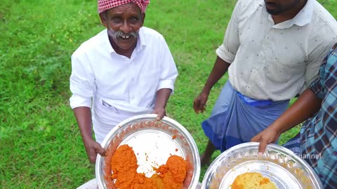 INSIDE MUTTON BIRYANI | Full Goat Mutton Cooking with Stuffed Biryani | Mutton Inside Biryani Recipe