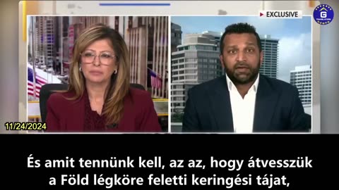 【HU】Kash Patel: Az Egyesült Államoknak űrerőt kell alkalmaznia a KKP fenyegetés leküzdésére