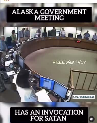 Alaska government meeting hails satan