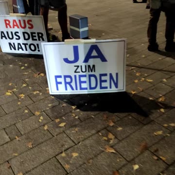 Schilder 💥 Mahnwache Nr. 245 💥 in Schwäbisch Gmünd am 29.10.2024 💥
