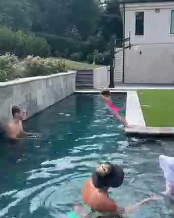 Belly flop QUEEN 👸 … don’t let her fool you.