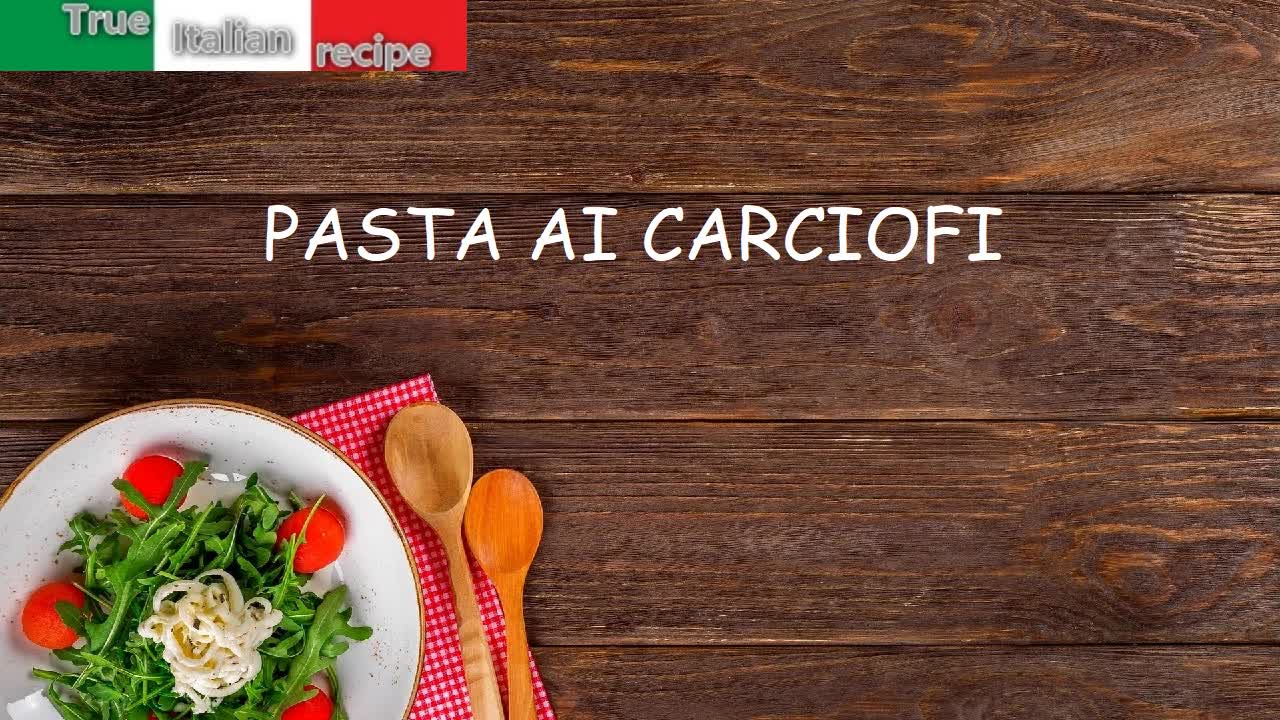 ENG - Pasta ai carciofi