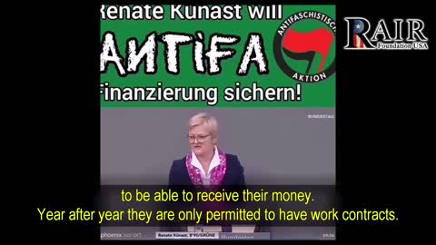 German government ADMITS paying ANTIFA, demands more money for them