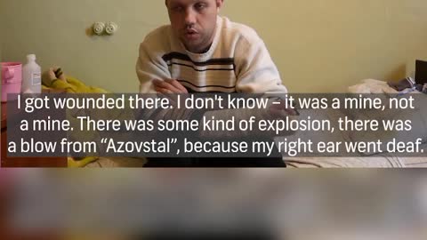 A resident of Mariupol, Anton told how he came under fire.