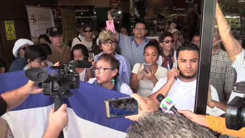 Violenta jornada en Nicaragua deja cerca de 30 detenidos