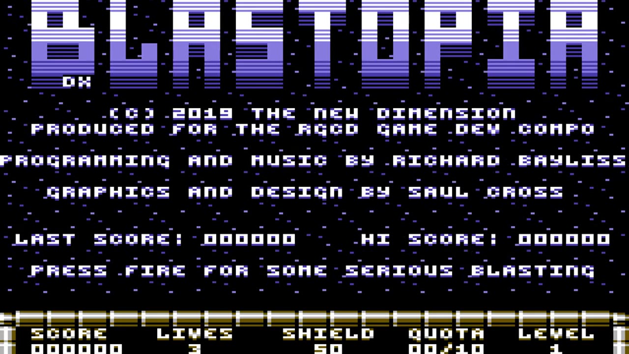 Blastopia DX Longplay (C64) [QHD]