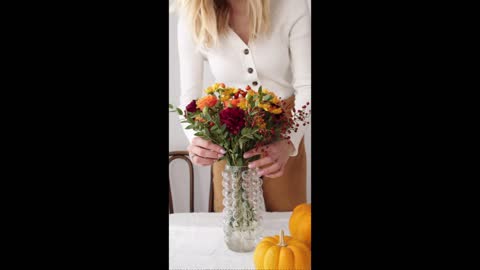 flower organizing with classic music