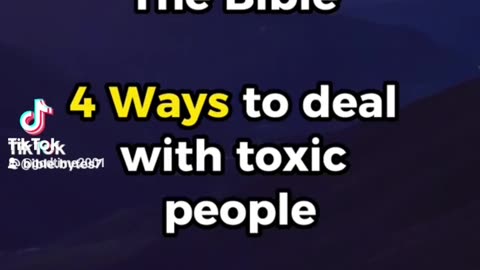 This is how you pray toxic people scripture