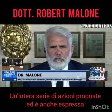 Dr Malone attacca Fauci