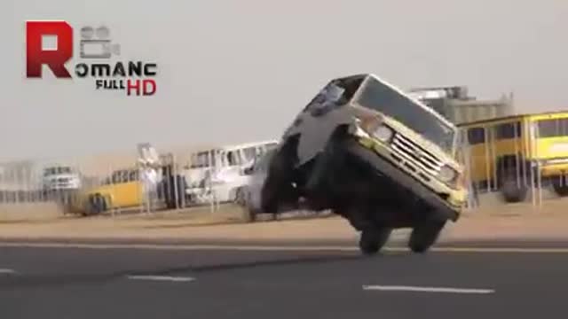 Amazing car drifting in Abu Dhabi