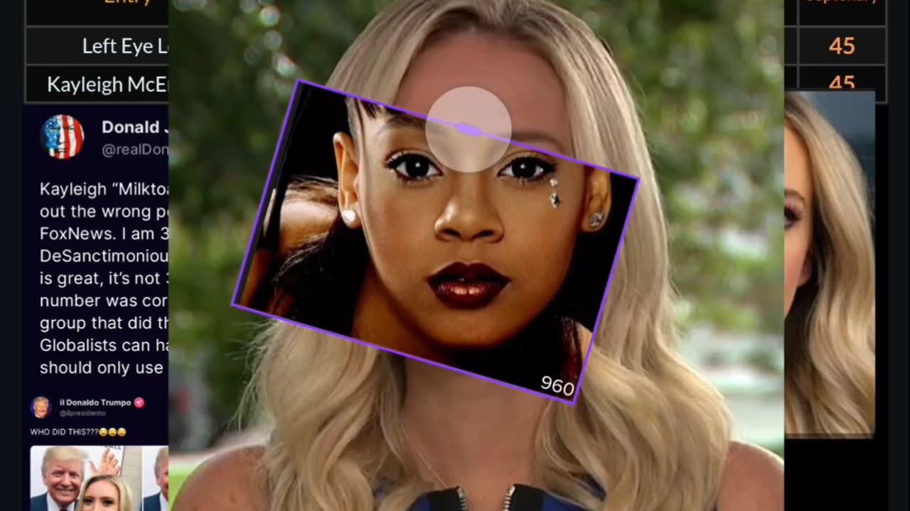 McEnany <> Left Eye