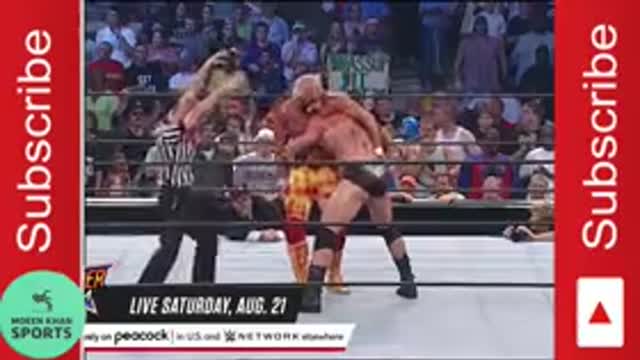 Hulk hogan vs brock lesnar full match