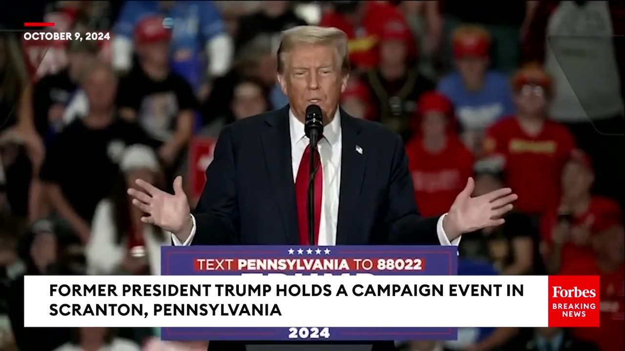 Trump Accuses Harris Of Lying- 'She Said She Worked Like A Dog In McDonald's And It Never Happened'