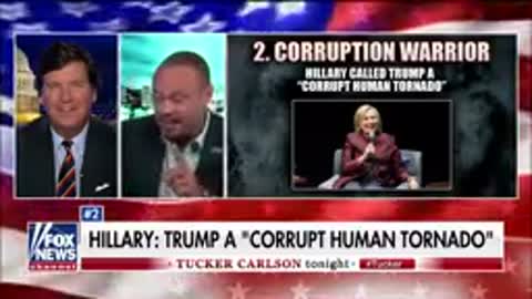 Dan Bongino slams Clinton's corruption comments about Trump