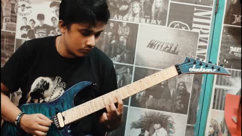 Arekta Rock Band - Eden -Guitar Solo Cover-