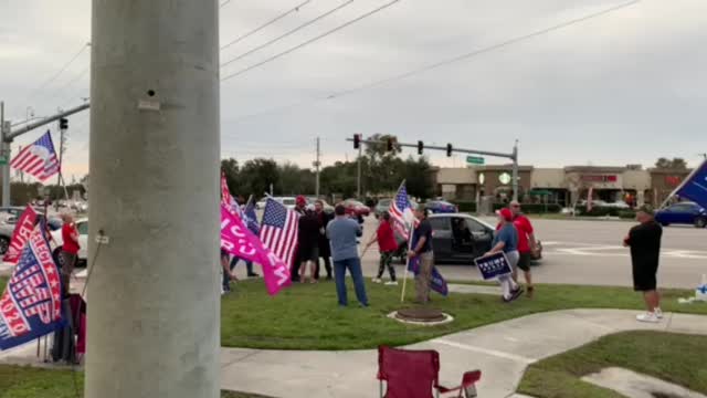 Never spit on a Trump supporter.