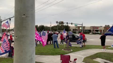 Never spit on a Trump supporter.