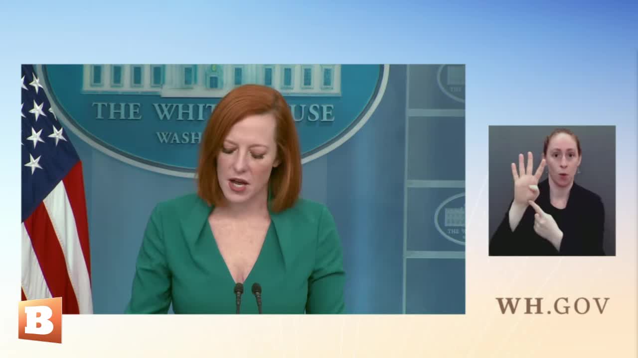 RIGHT NOW: White House Press Briefing with Jen Psaki…