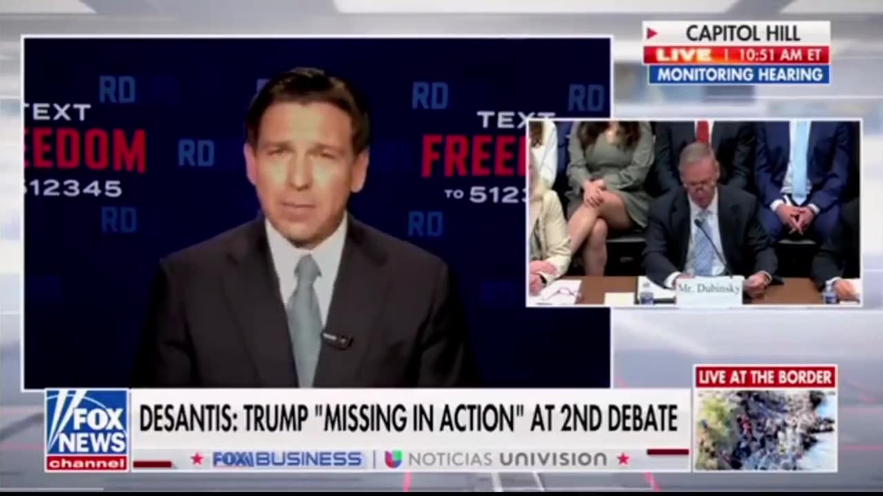 DeSantis just emasculated Donald (He/Him) Trump!