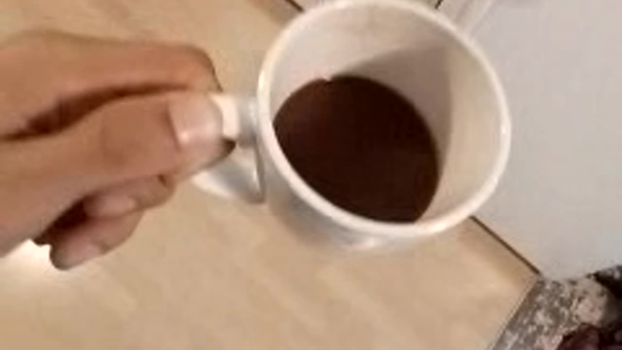 EVERY MUG IS SHAPED LIKE C O FOR COCOA.