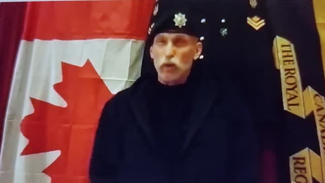 A veteran speaking his truth.❤