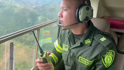 Imágenes del sobrevuelo del río Charta y Suratá