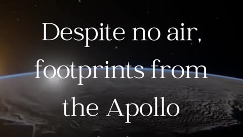 Footprints on the Moon
