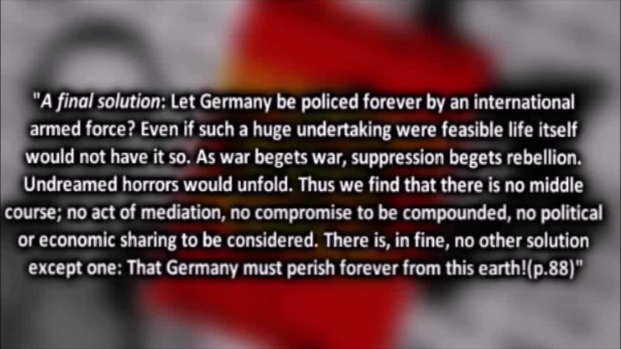 "Germany Must Perish" by Theodore Kaufman