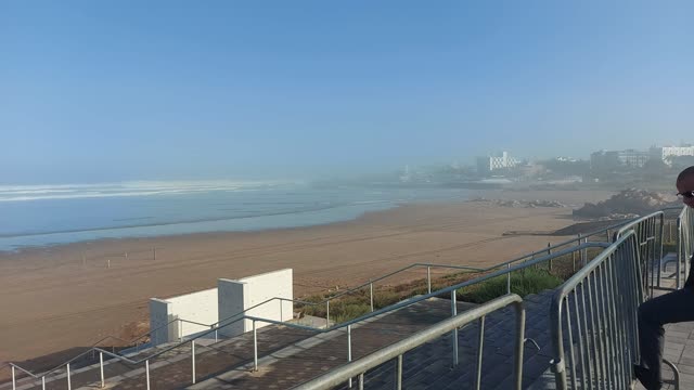 Ain Diab Beach In Casablanca Early In The Moring | inmoroccotravel