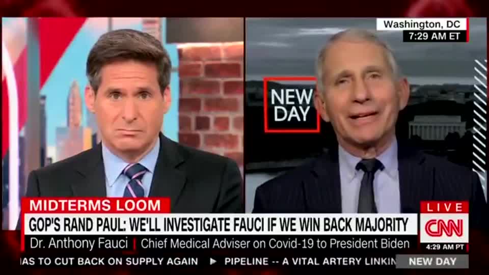 Fauci Visibly Nervous About Potential Investigation Over COVID Protocols